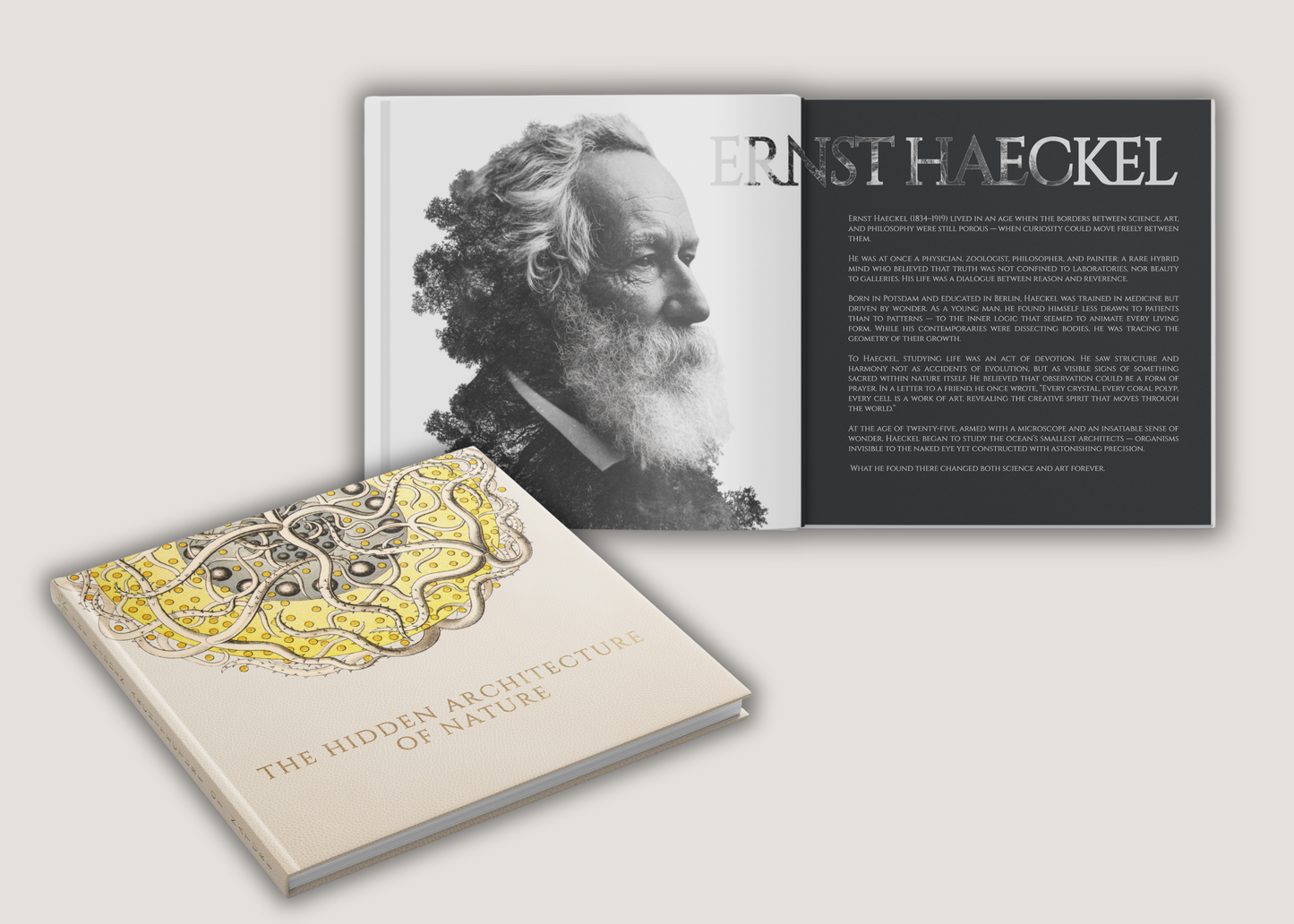 The Hidden Architecture of Nature - Hardcover Art Book