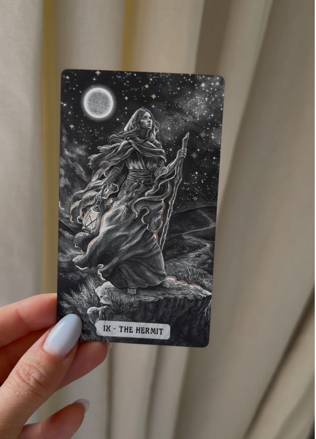 Caminante Tarot Deck | Silver Foil | Blackcore Cardstock | Black Matte Edges